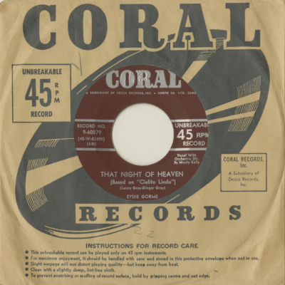 That Night Of Heaven / Tell Me More