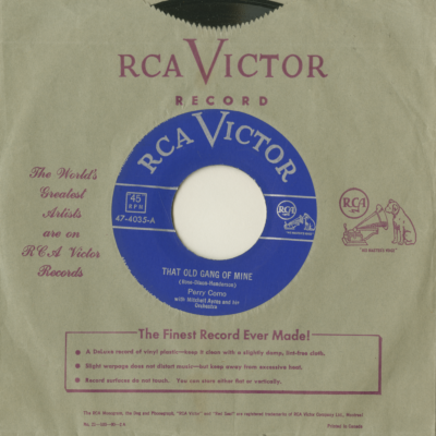 That Old Gang Of Mine / I Found A Million Dollar Baby (1951)