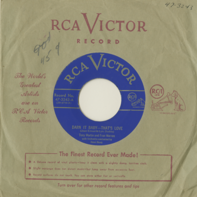 That We Is Me And You / Darn It Baby That's Love (1950)