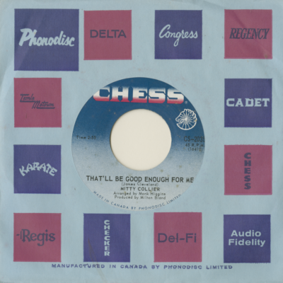 That'll Be Good Enough For Me / Git Out (1967)