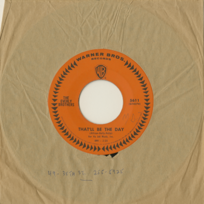 That'll Be The Day / Give Me A Sweetheart