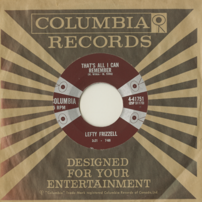 That's All I Can Remember / What You Gonna Do Leroy