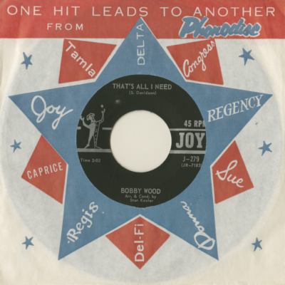 That's All I Need / Do Darlin' (1963)