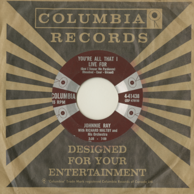 That's All That I Live For / I'll Never Fall In Love Again