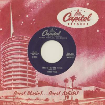 That's The Way I Feel / I Hate Myself (1959)