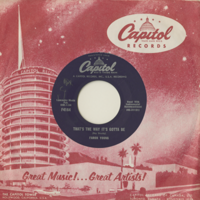 That's The Way It's Gotta Be / We're Talking It Over (1959)