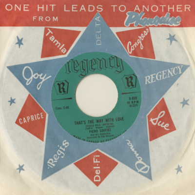 That's The Way With Love / Valley Of My Heart (1961)