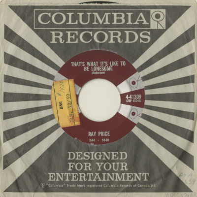 That's What It's Like To Be Lonesome / Kissing Your Picture