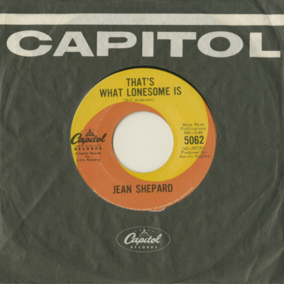 That's What Lonesome Is / When Your House Is Not A Home