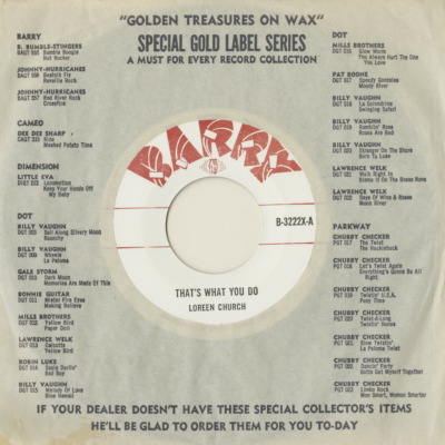 That's What You Do / I Want To Stand Up On The Mountain (1963)