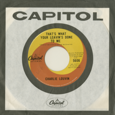 That's What Your Leavin's Done To Me / To Tell The Truth