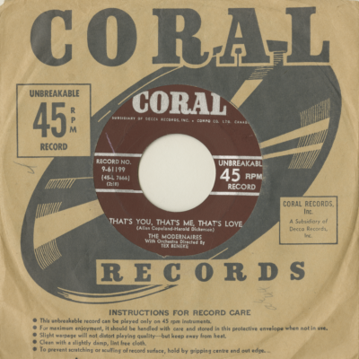 That's You That's Me That's Love / I Know Why