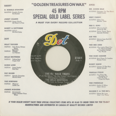 The 'Ol Race Track / But For Love