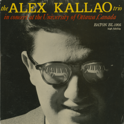 The Alex Kallao Trio In Concert At The University Of Ottawa Canada (1958)