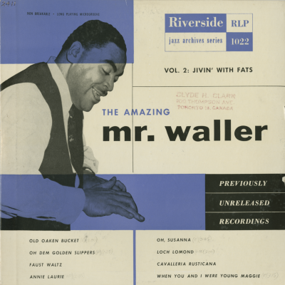 The Amazing Mr Waller Jiving With Fats Waller Vol 2