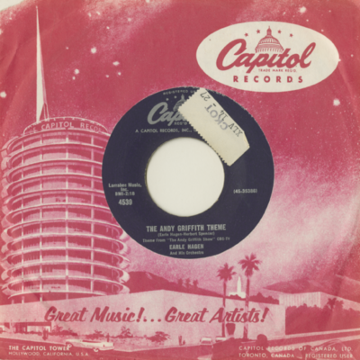 The Andy Griffith Theme / New River Train (1961)