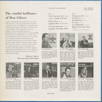 The Best Of Don Gibson