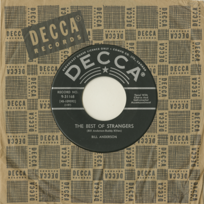 The Best Of Strangers / Walk Out Backwards