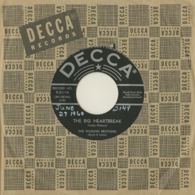 The Big Heartbreak / When Will You Know It