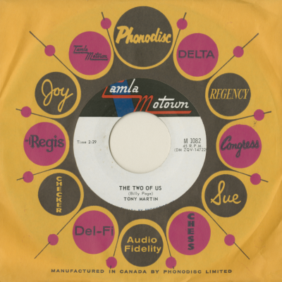 The Bigger Your Heart Is / The Two Of Us (1965)