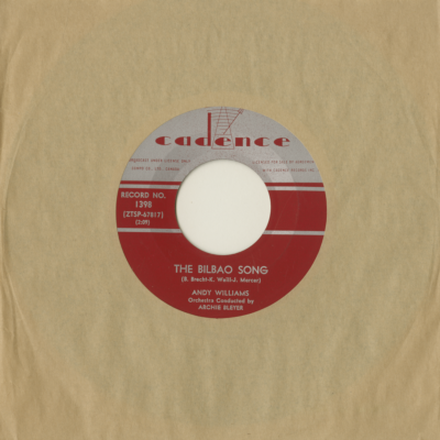 The Bilbao Song / How Wonderful To Know