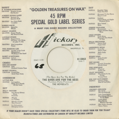 The Birds Are For The Bees / Better Watch Your Step (1965)