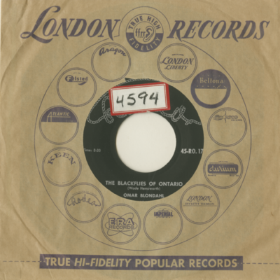 The Blackflies Of Ontario / Waltzing Matilda