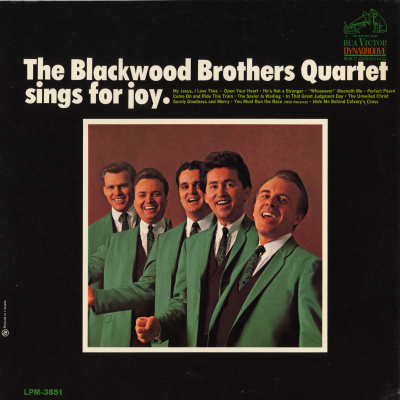 The Blackwood Brothers Quartet Sings For Joy