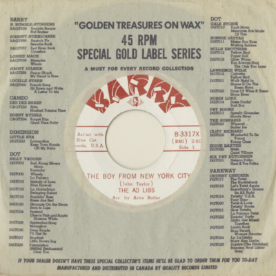 The Boy From New York City / Kicked Around (1965)