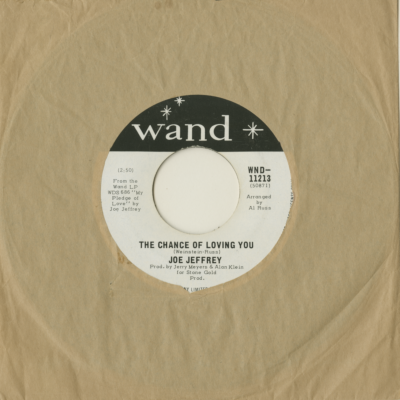 The Chance Of Loving You / Hey Hey Woman (1969)