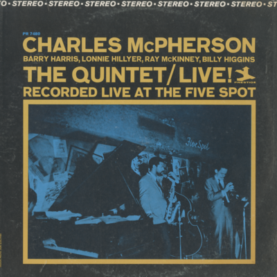 The Charles McPherson Quintet Live! (1967)
