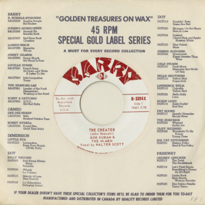 The Cheater / Try Me Baby