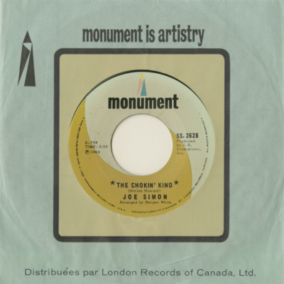 The Chokin' Kind / Come On And Get It (1969)