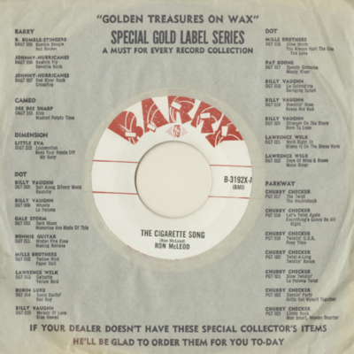 The Cigarette Song / Suicide (1963)