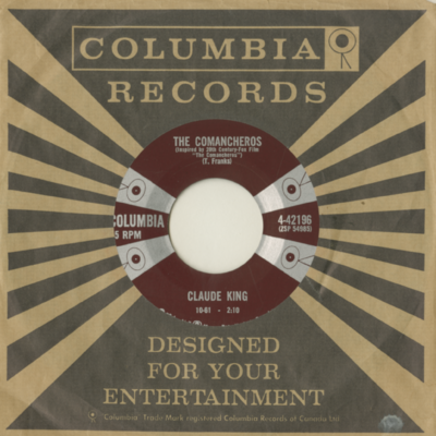 The Comancheros / I Can't get Over The Way You Got Over Me