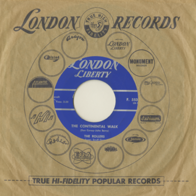 The Continental Walk / I Want You So (1961)