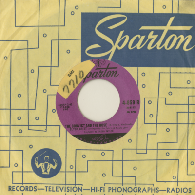 The Convict And The Rose / Lost Highway (1960)