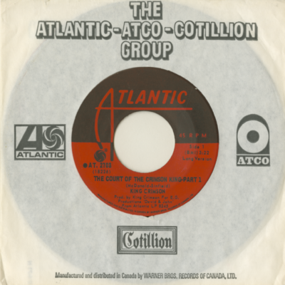 The Court Of King Crimson Part 1 / Part 2 (1970)