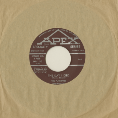 The Day I Died / While The Record Goes Round