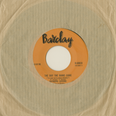 The Day The Rains Came / Butter Fingers