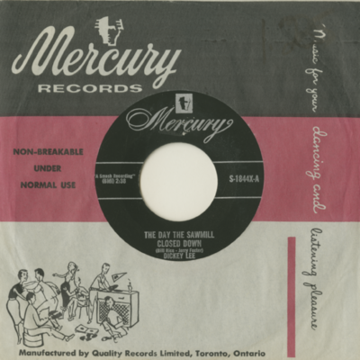 The Day The Sawmill Closed Down / She Wants To Be Bobby's Girl (1963)