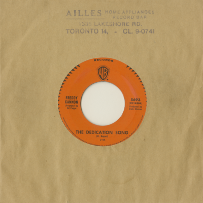 The Dedication Song / Come On Come On (1966)