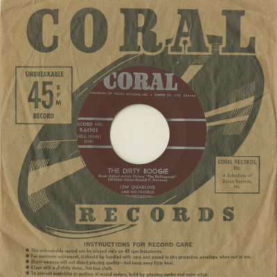 The Dirty Boogie / Streets Of Rome (1957)