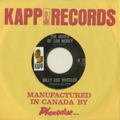 The Doves Of San Morey / Coming Of The Roads