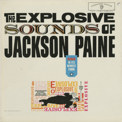 The Explosive Sounds Of Jackson Paine (1961)