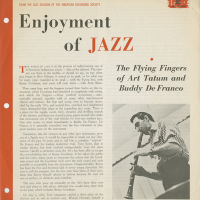 The Flying Fingers Of Art Tatum And Buddy Defranco