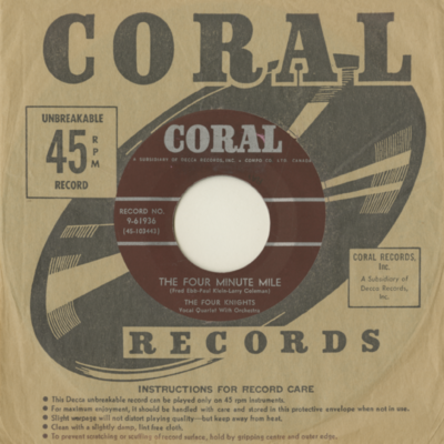 The Four Minute Mile / When Your Lover Has Gone