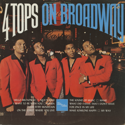 4 Tops On Broadway (1967)
