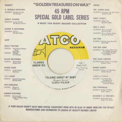 Talking About My Baby / The Gallop (1968)