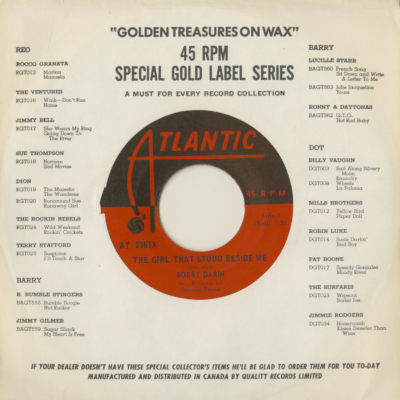 The Girl That Stood Beside Me / Reason To Believe